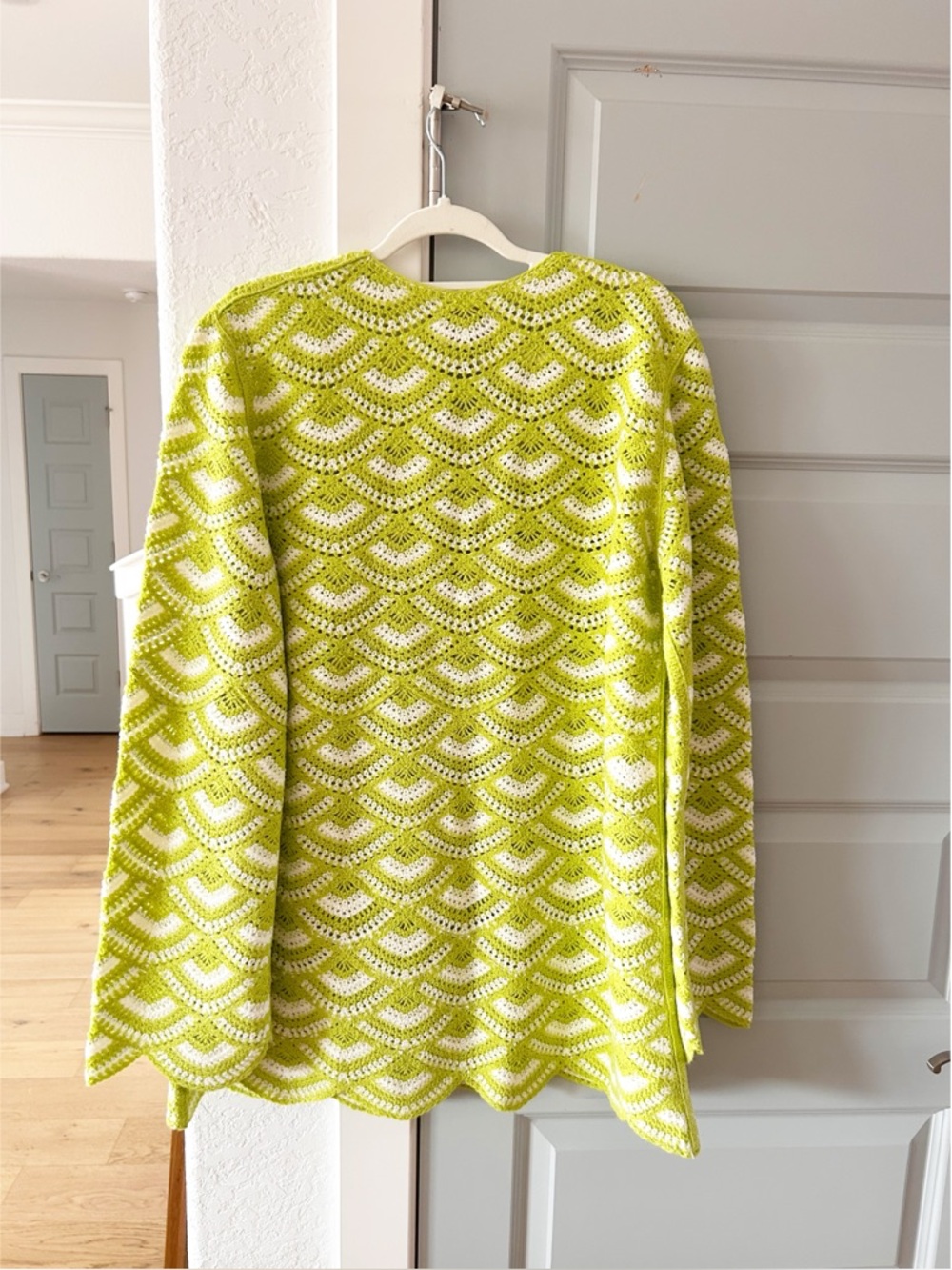 NWT Anthropologie Celandine Crochet Mini Kaftan Coverup Dress - Picture 6 of 6